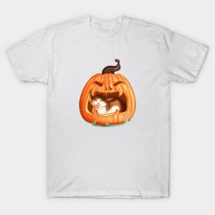 Cat O Lantern T-Shirt